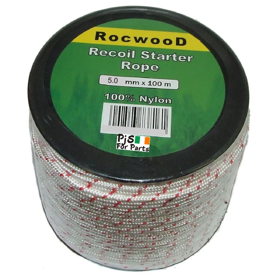 Starter cord 5.0mm 100mtrs Pjs for parts